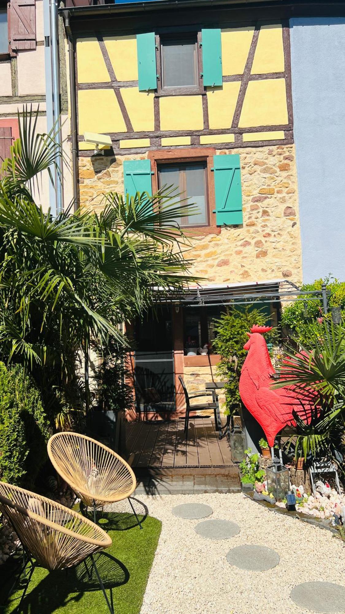 אגויסהיים Gite Le Coq Rouge מראה חיצוני תמונה