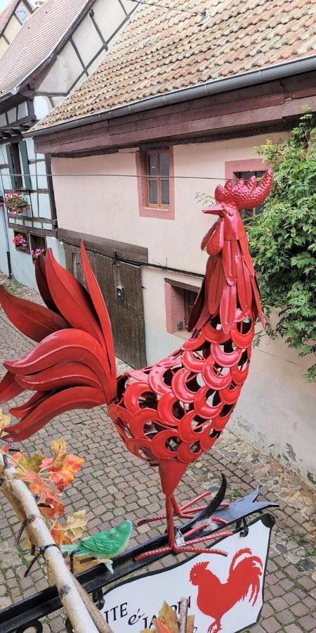 אגויסהיים Gite Le Coq Rouge מראה חיצוני תמונה